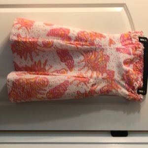 Lilly Pulitzer strapless dress